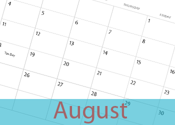 august 2021 calendar templates