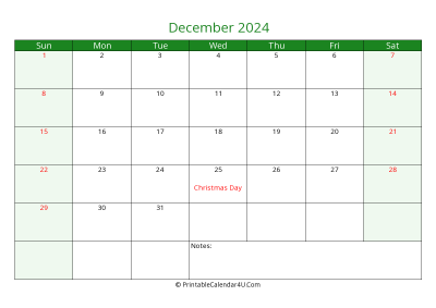 editable calendar december 2024 with us holidays