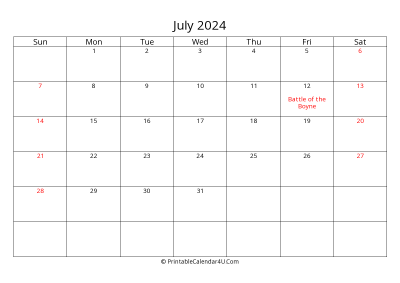 july 2024 calendar printable with uk bank holidays